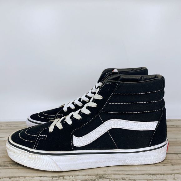 Vans Shoes - VANS SK8-HI BLACK/WHITE